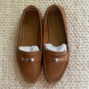 Coach Women’s Pebble Grain Leather Loafers